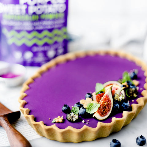 purple sweet potato pie recipe