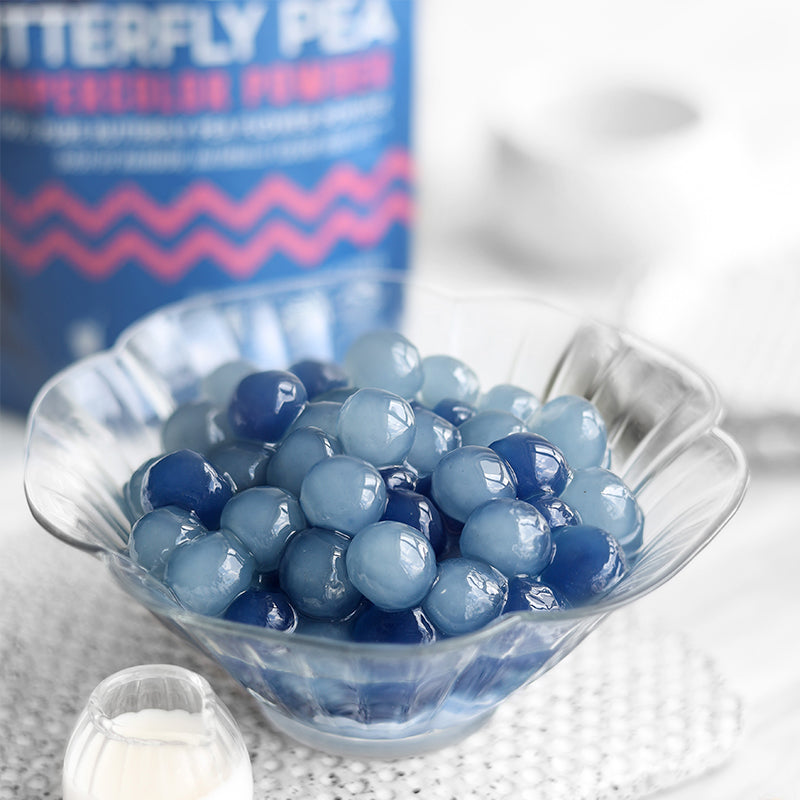 Blue Butterfly Pea Boba Pearl Balls – Suncore Foods Inc.