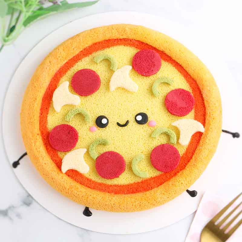 This Pizza Cake Recipe Is a Piece of Cake to Bake - Brit + Co