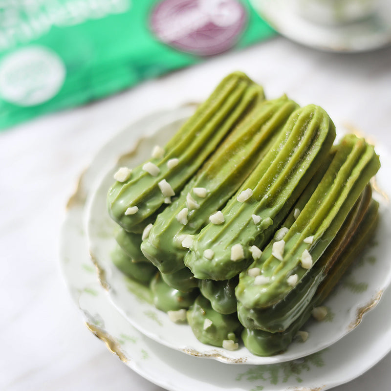 Midori Jade Matcha Churros – Suncore Foods Inc.