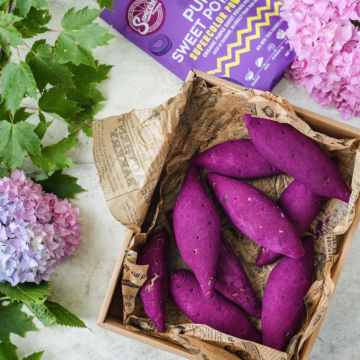 Easy No-Yeast Purple Sweet Potato Mochi Bread (Eggless)