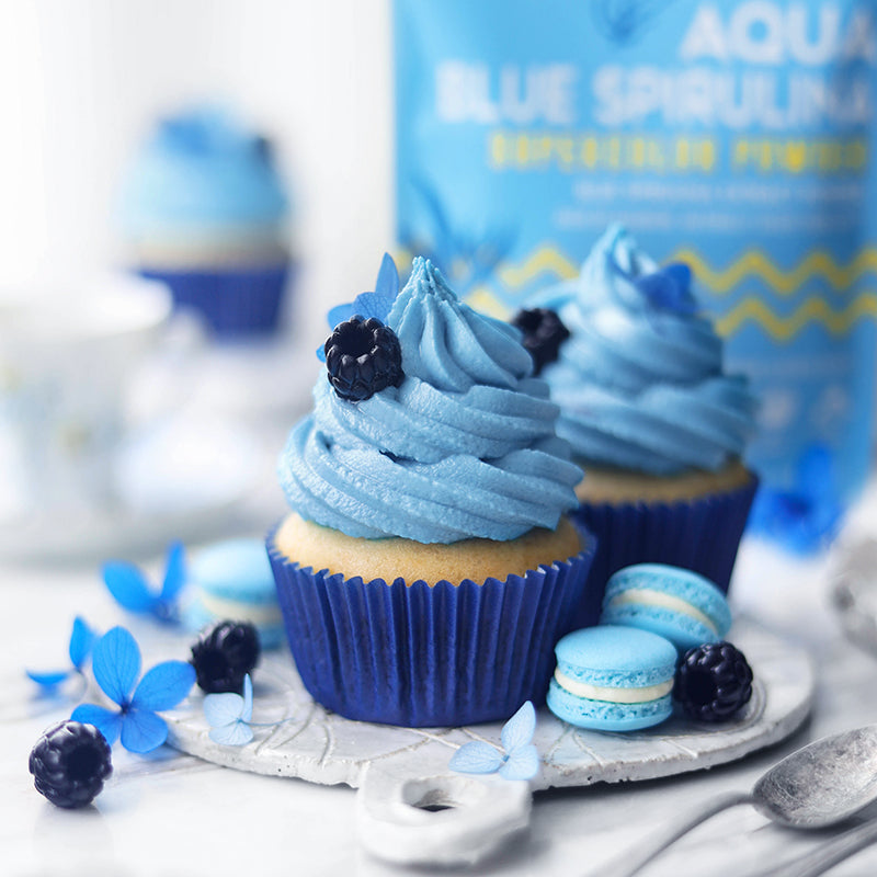 Bánh blue sky cupcakes