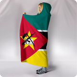 Mozambique National Flag - Hooded Blanket