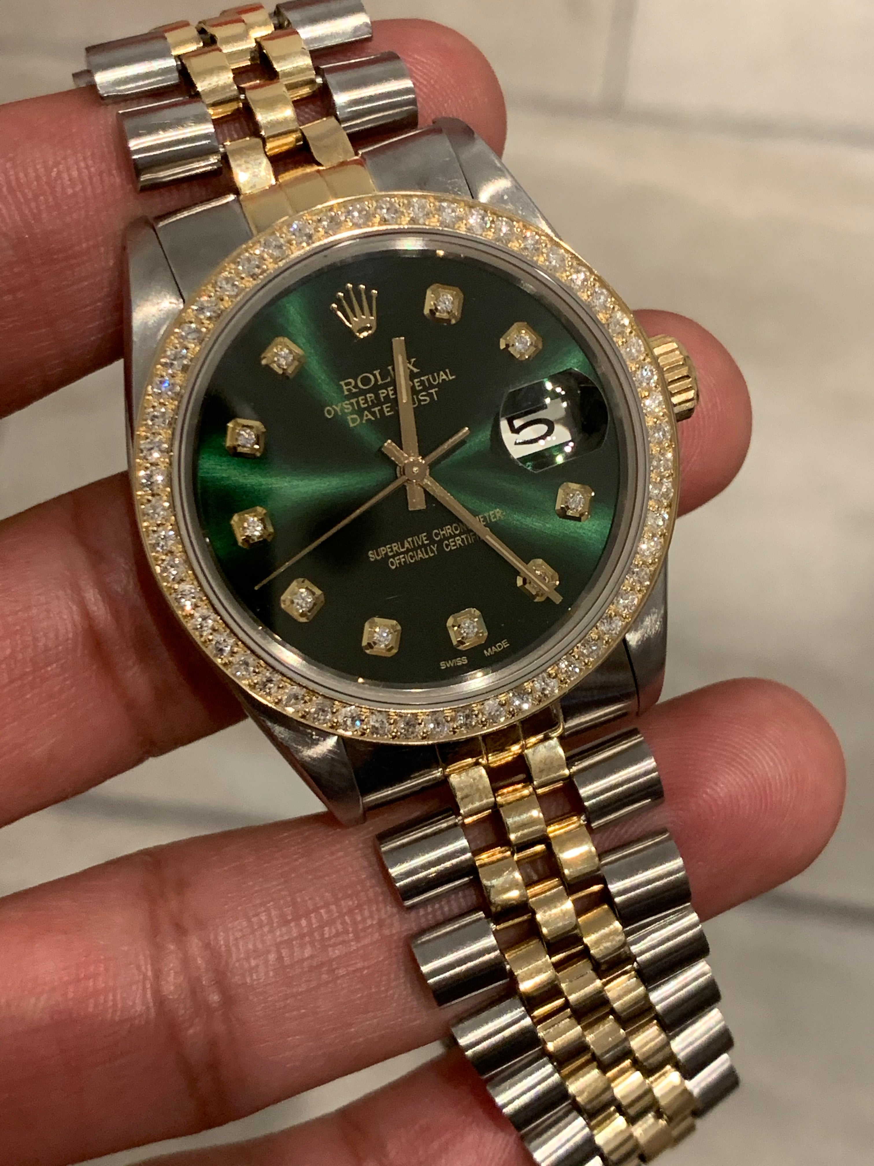 diamond rolex for men