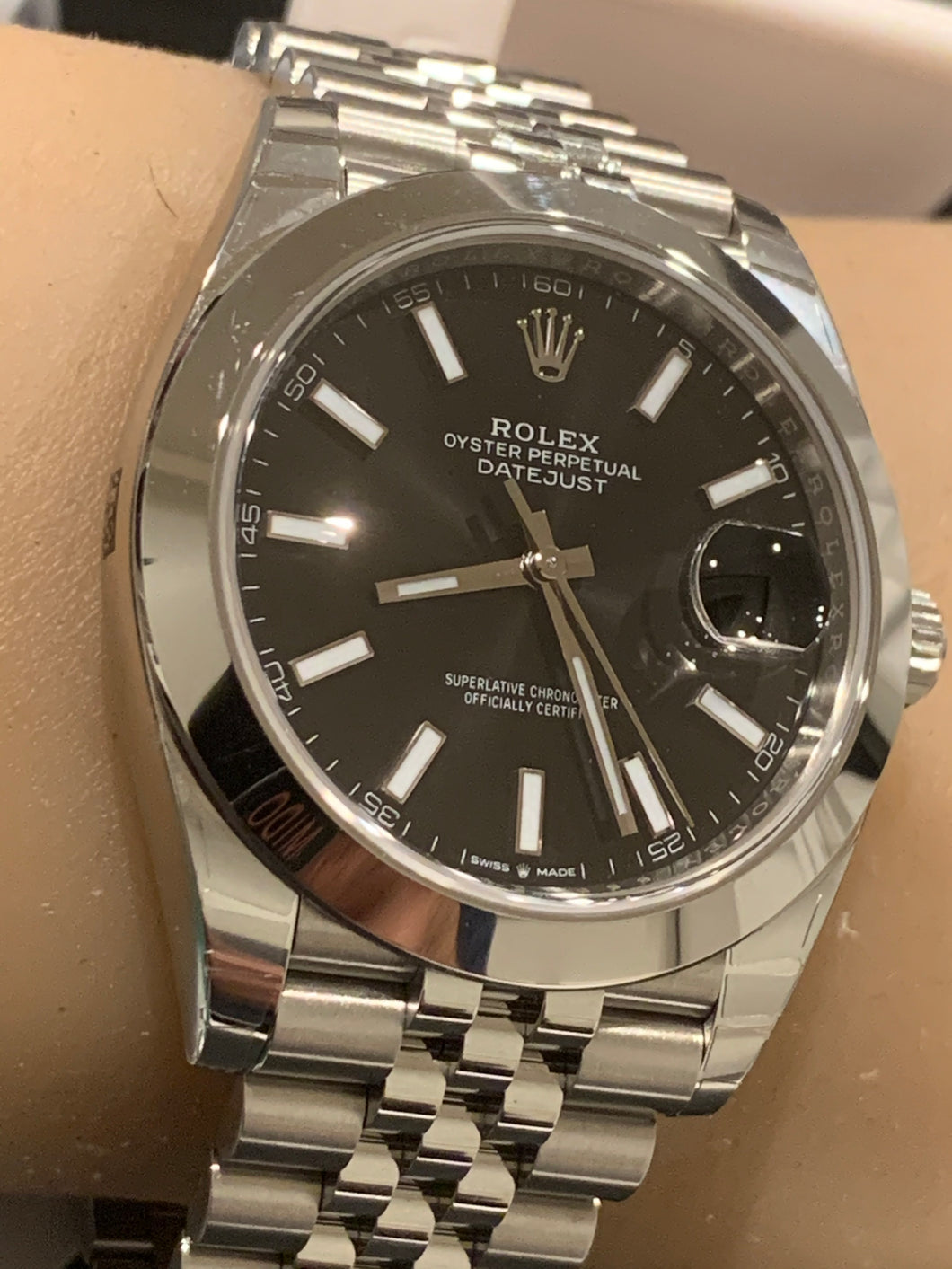 datejust 41 black jubilee