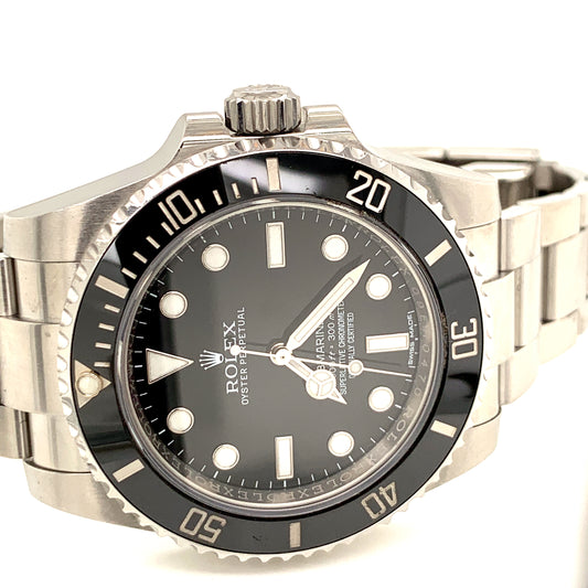 ROLEX HULK SUBMARINER GREEN DIAL AND BEZEL 116610LV - Carr Watches