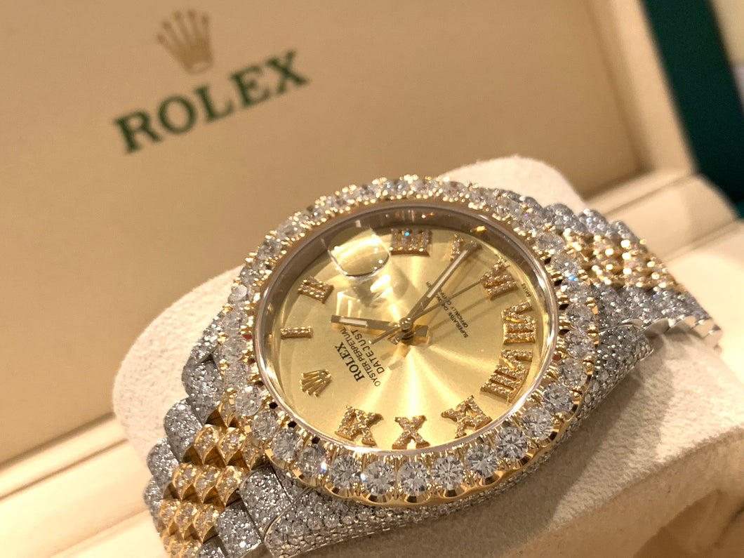 iced out 41mm rolex