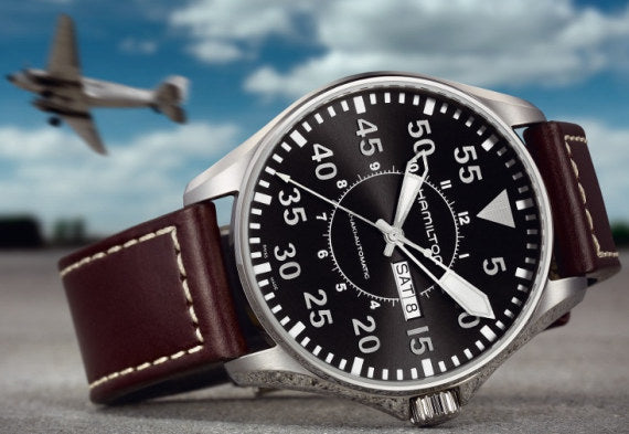 hamilton khaki pilot day date price