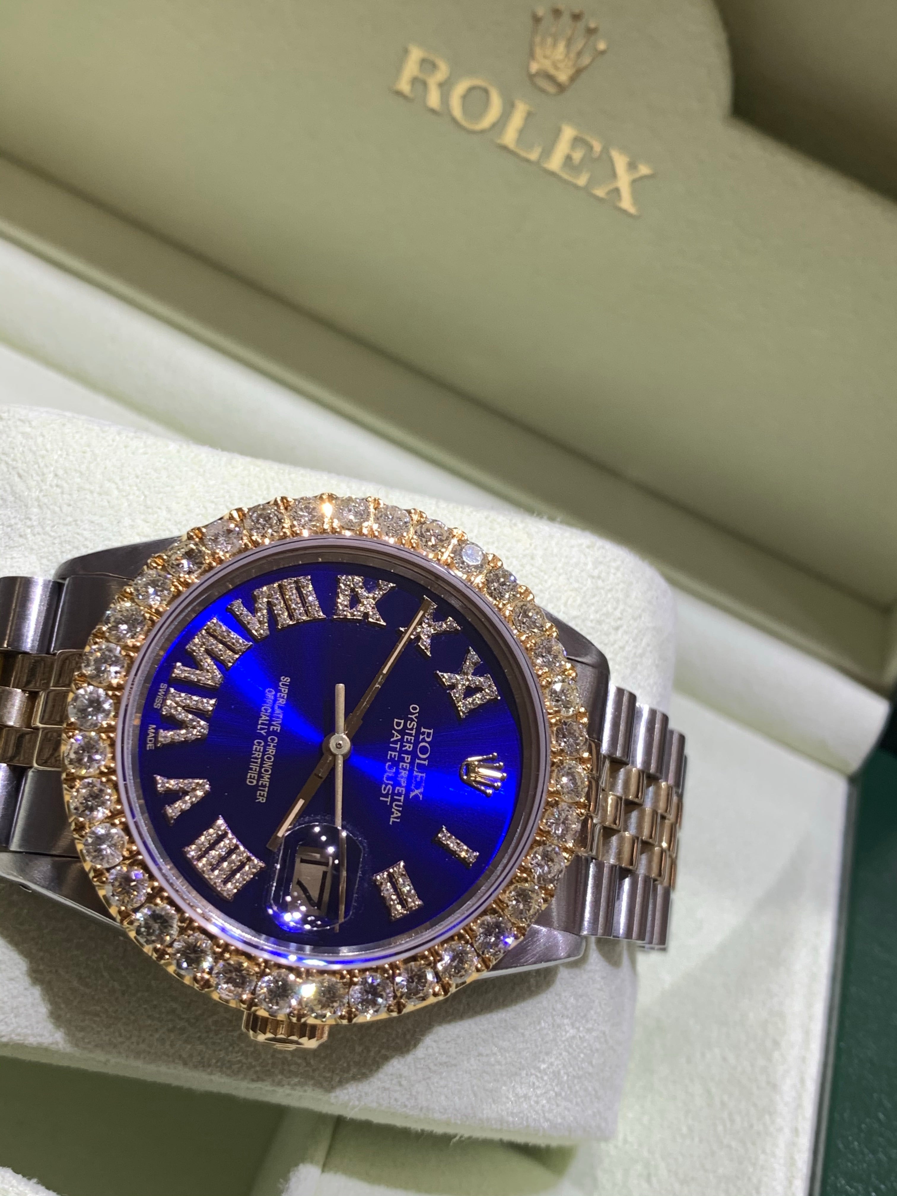 rolex diamond bezel price