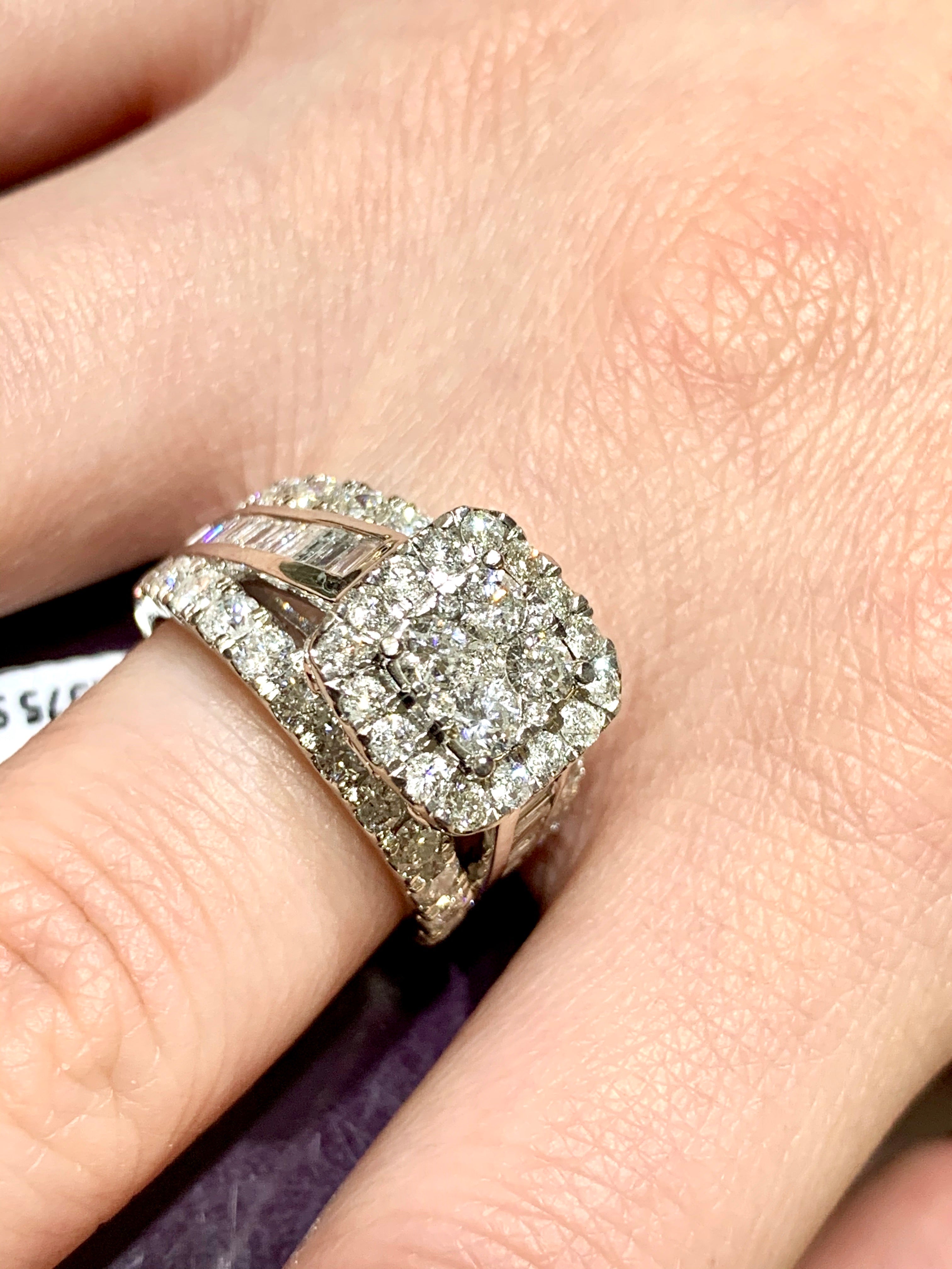 best white gold engagement rings