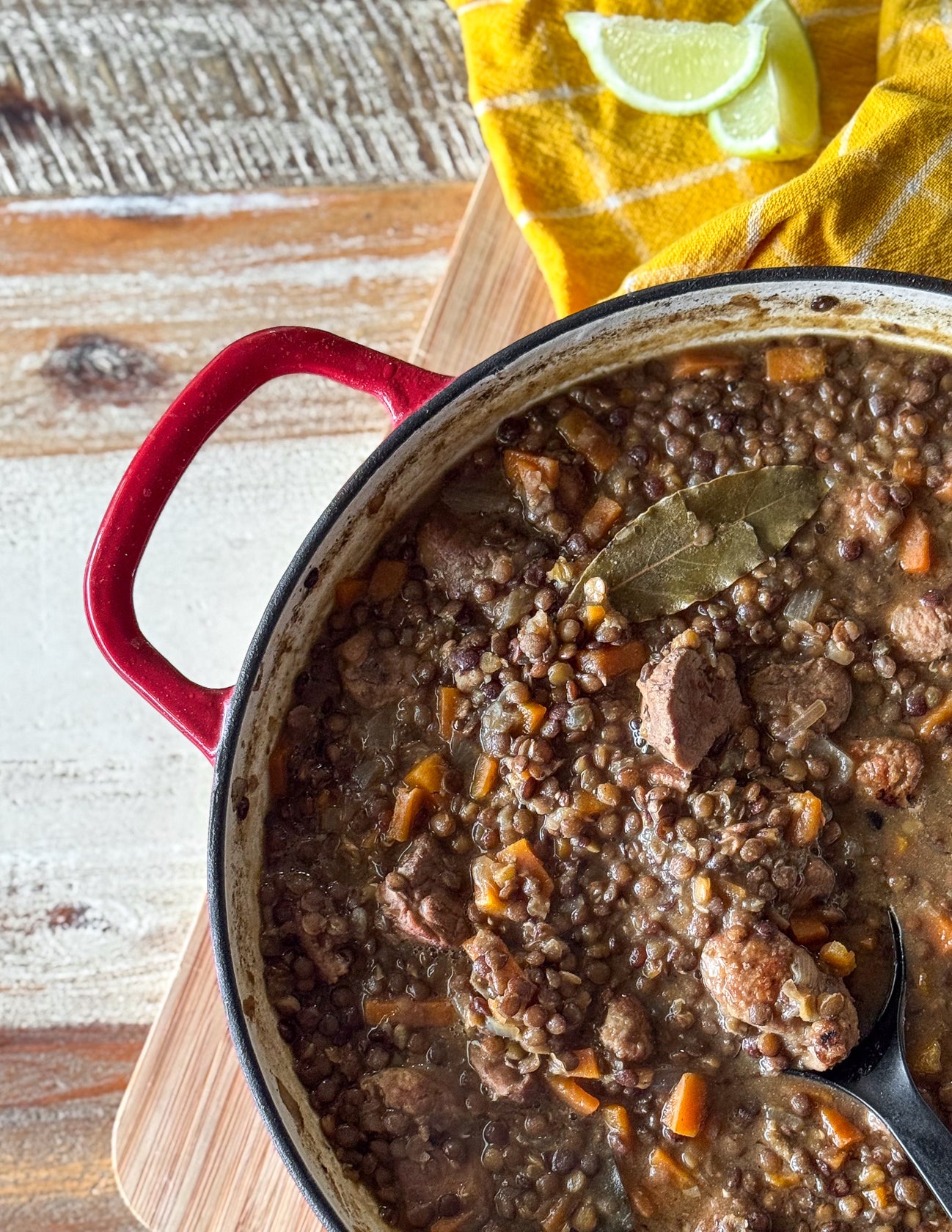 Pork Lentil Stew