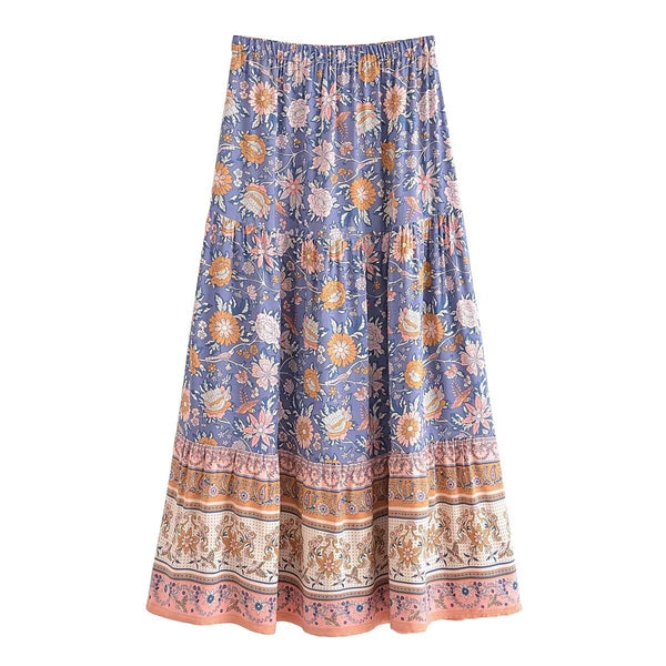 FRANCIS Maxi Skirt | Boho Gypsy Skirts Online | BOHEME JUNCTION