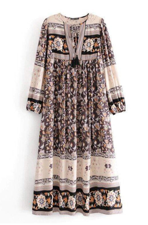 MALIKA Maxi Dress | Boho Gypsy Dresses Online | BOHEME JUNCTION