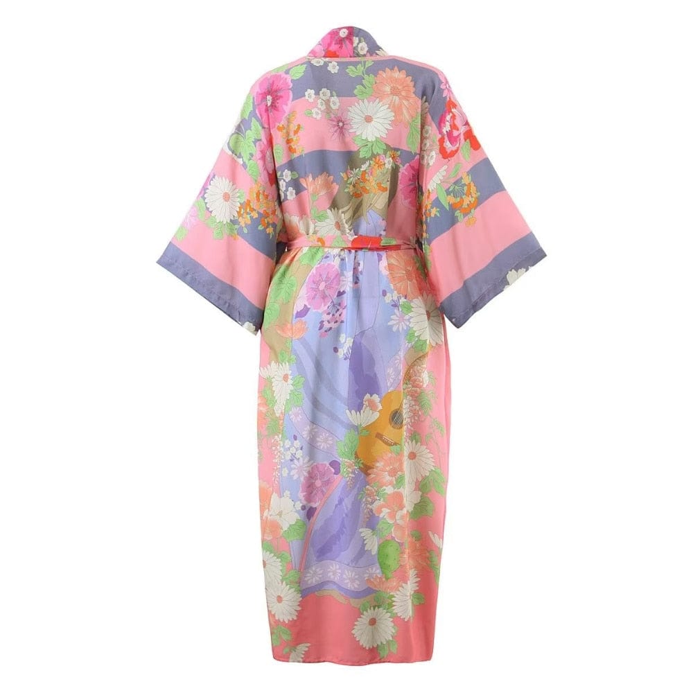 PETA Kimono - Pink | Boho Gypsy Kimonos Australia | BOHEME JUNCTION