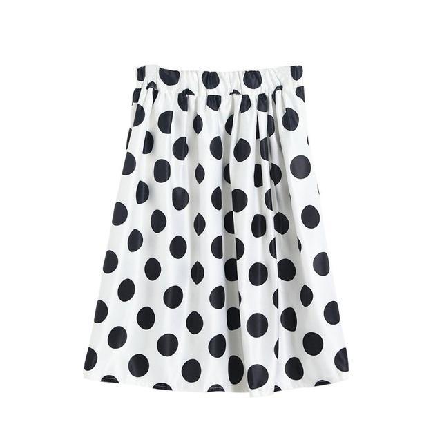 new Summer Style dot Printed Skirt size m – sparklingselections