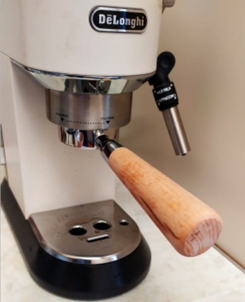 51mm Portafilter For Delonghi Coffee Machine – BaristaSpace Espresso Coffee  Tool including milk jug,tamper and distributor for