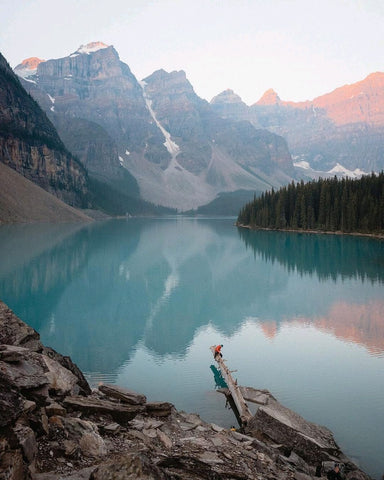 Let's make sure every lake can be as beautiful as Moraine Lake!
