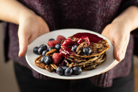 Veganske og glutenfri bananpandekager