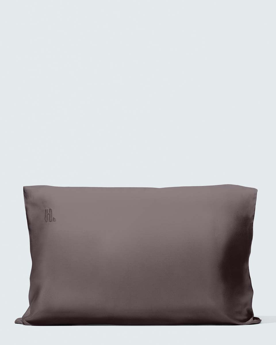 Silky Bamboo Pillowcase, Slate Gray - Hairlust product image