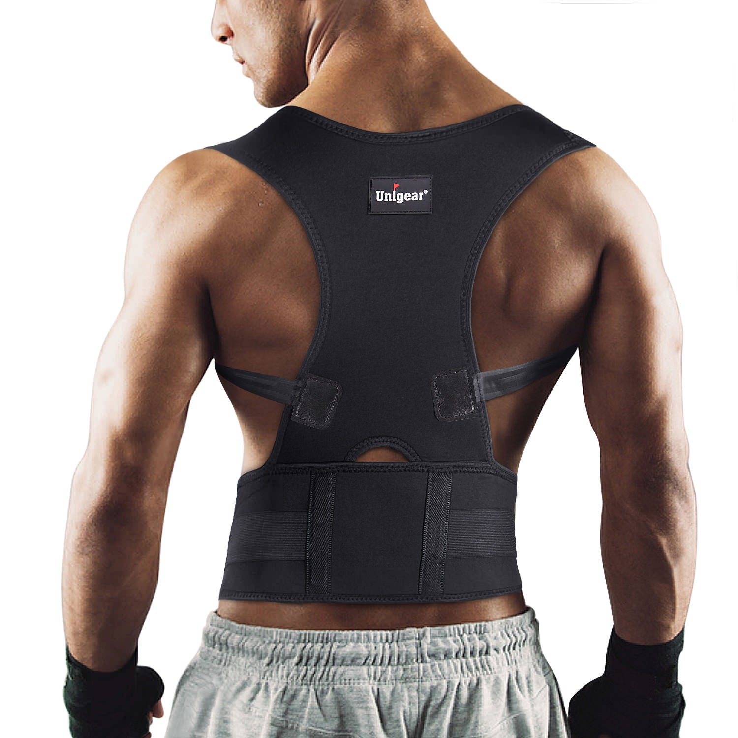 Unigear Back Posture Corrector With Fully Adjustable Straps M