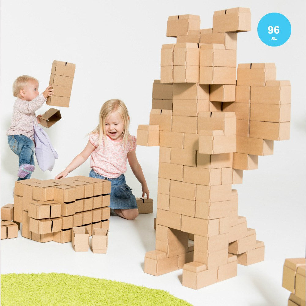 big cardboard blocks