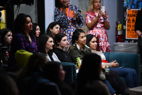 Autumn Adeigbo team at Brit+Co.'s #CreateGood 2018 at Build Studio on October 19, 2018 in New York.PHOTO BY NOAM GALAI