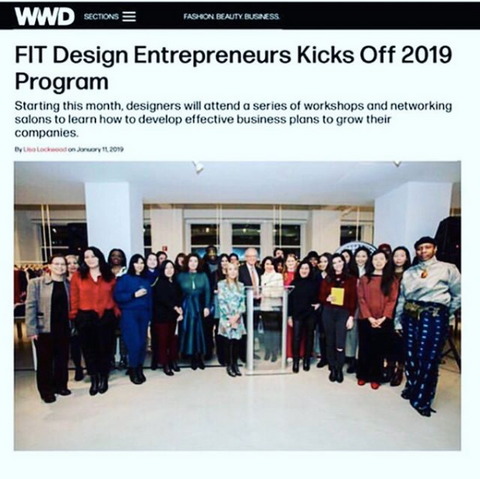 WWD: FIT Design Entrepreneur's 2019 Class