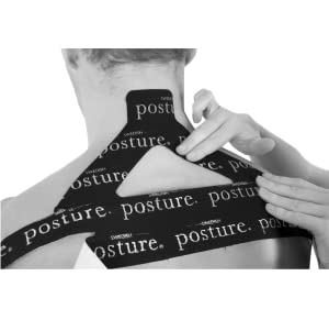 Swedish Posture Upright Tape Black Shoulder Posture Support