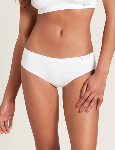 Buy Boody Bamboo Ecowear Classic Bikini Underwear - White Online