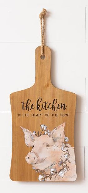 pig cutting board