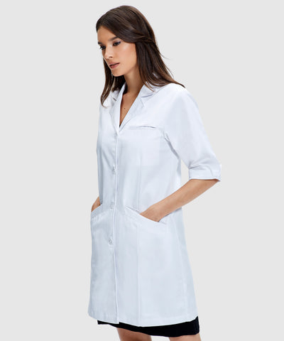 Womens fitted lab coats for women entering medicine