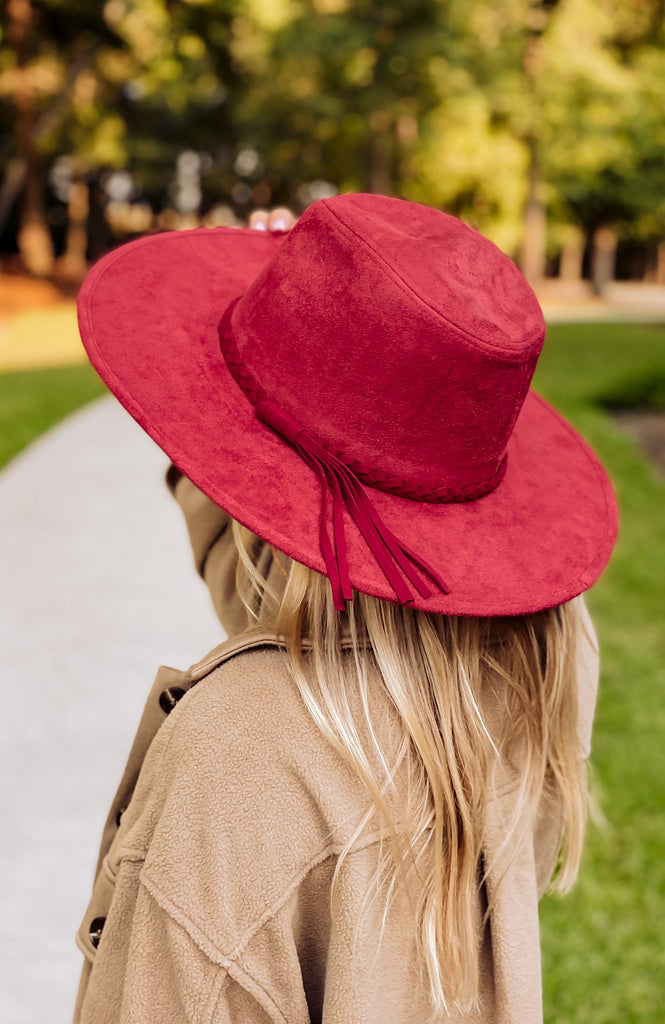 Braided brim hat - Trend Boutique