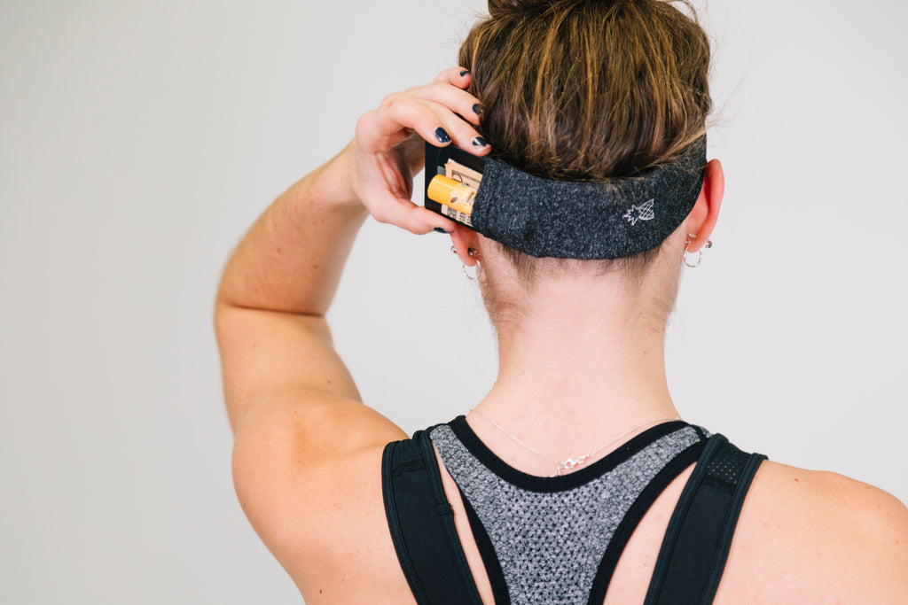 Running Headbands with a pocket - the new gym cubby – Locker Lifestyle