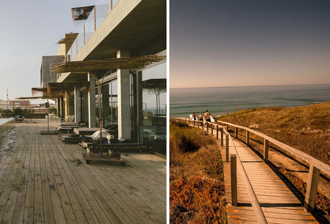 Noah Surf House - relaxtes Boho-Beachhotel direkt am Strand von Santa Cruz an der Westküste Portugals