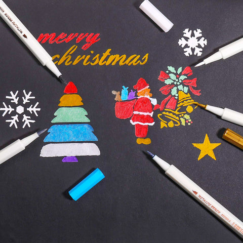 STA Metallic Pen Christmas Card