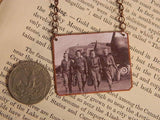 Feminist jewelry necklace or pendant World War Two Fly Girls Military Womens history
