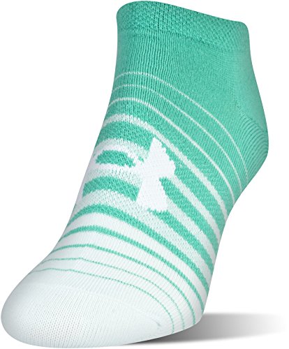 Under Armour Women's Essential Twist No Show Socks (6 Pack), Rainbow S –  Silverberry Genomix