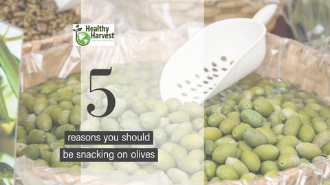 5 reasons you should snack on olives