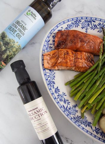 Balsamic Glazed salmon 