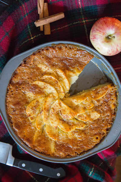 olive oil honey apple cake