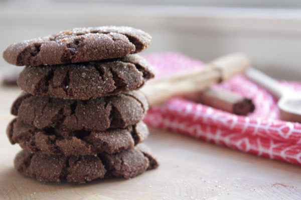 healthy harvest vegan hot chocolate snickerdoodle cookies 