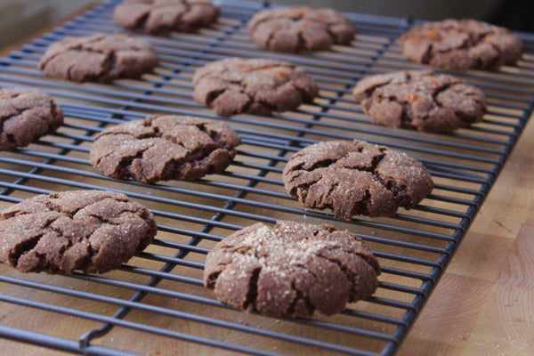 healthy harvest mexican hot chocolate snickerdoodle cookies vegan