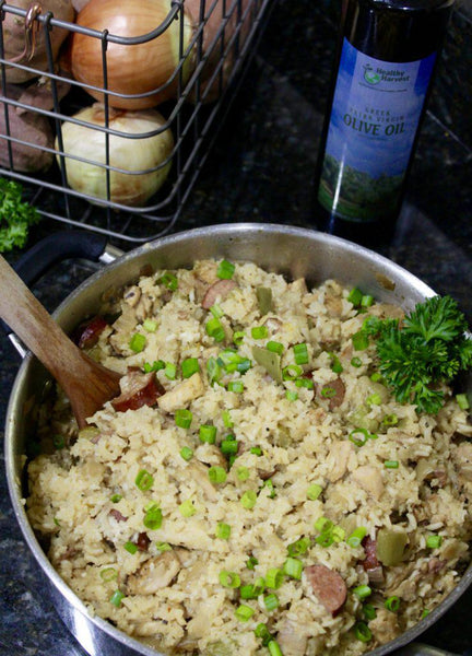 healthy harvest jambalaya