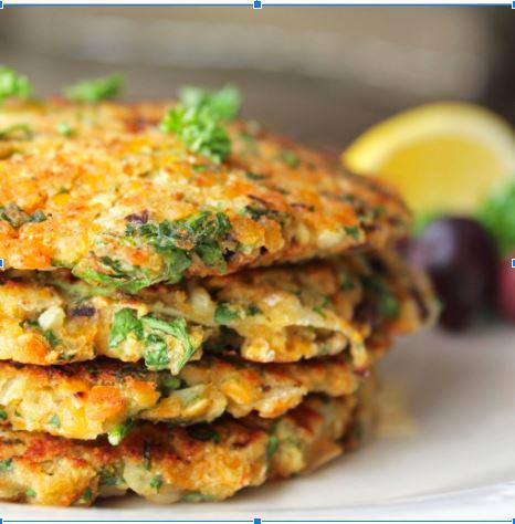 Savory Lentil Pancake with olives | vegan gluten free