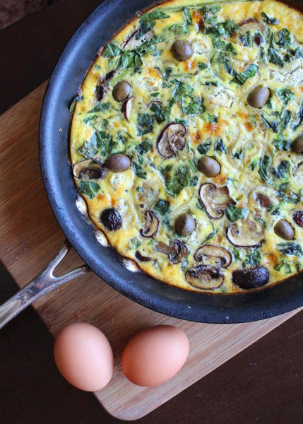 spring farm to table frittata healthy harvest