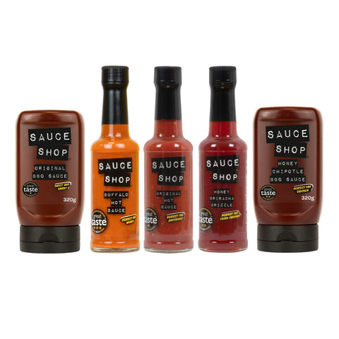 Image of Sauce Shop sauces stocked in Tesco