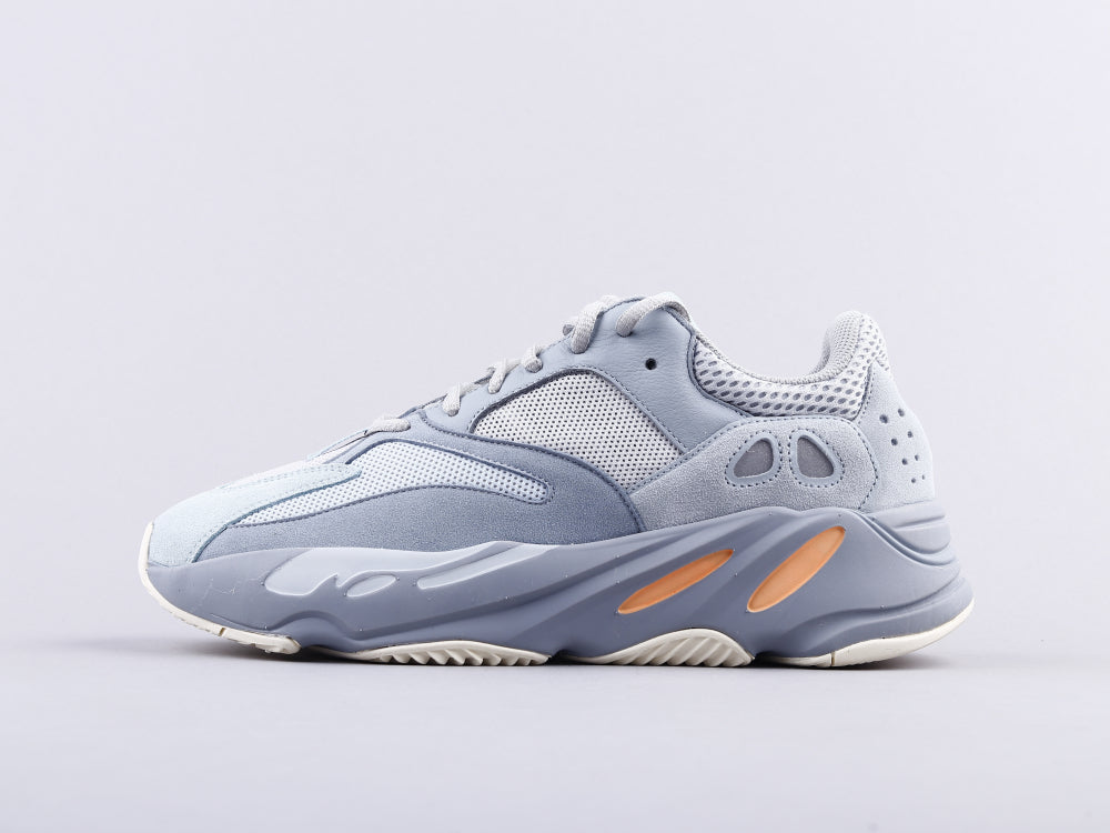 grey and peach yeezy 700