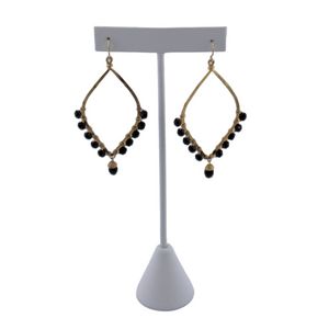 "I AM VIBRANT" Beaded Earrings - Ipek Design