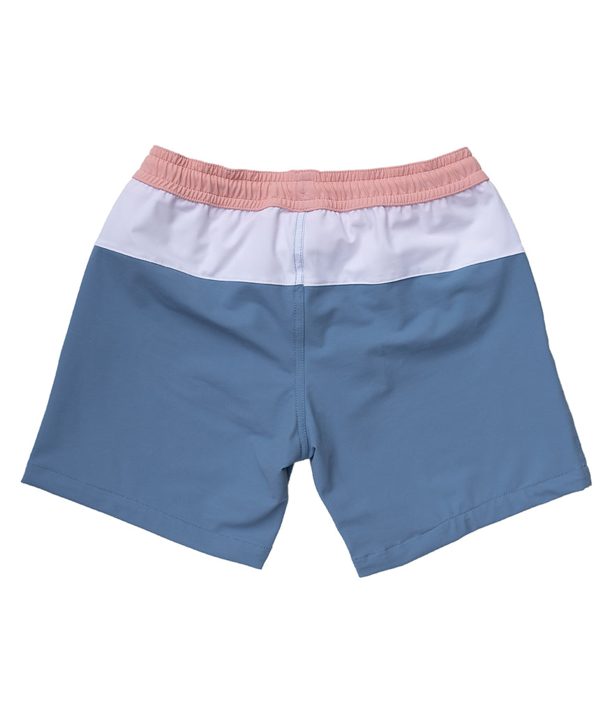Swimshorts Harry - Light Blue and Pink - Folpetto