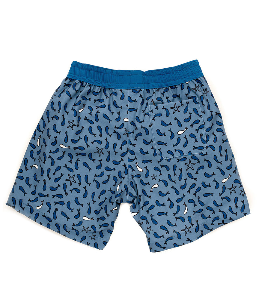 Tommaso Boys Swim Shorts - Coral | Folpetto
